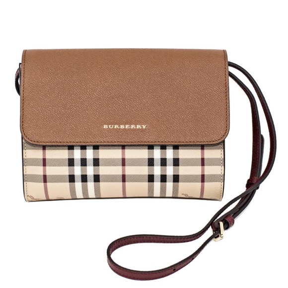Burberry Handbags - Burberry Haymarket Check Loxley Bag